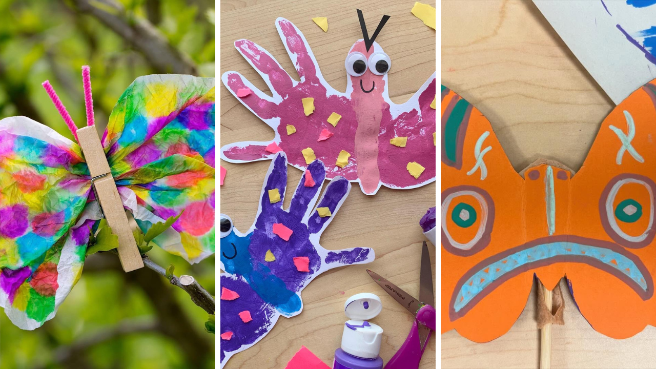 butterfly crafts for kids