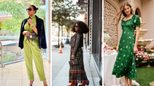 green hair outfit ideas
