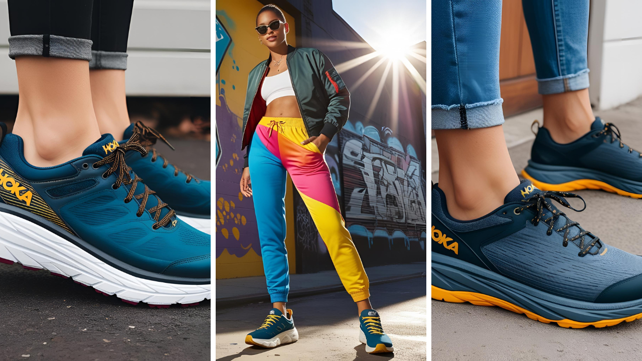 hoka shoes outfit ideas