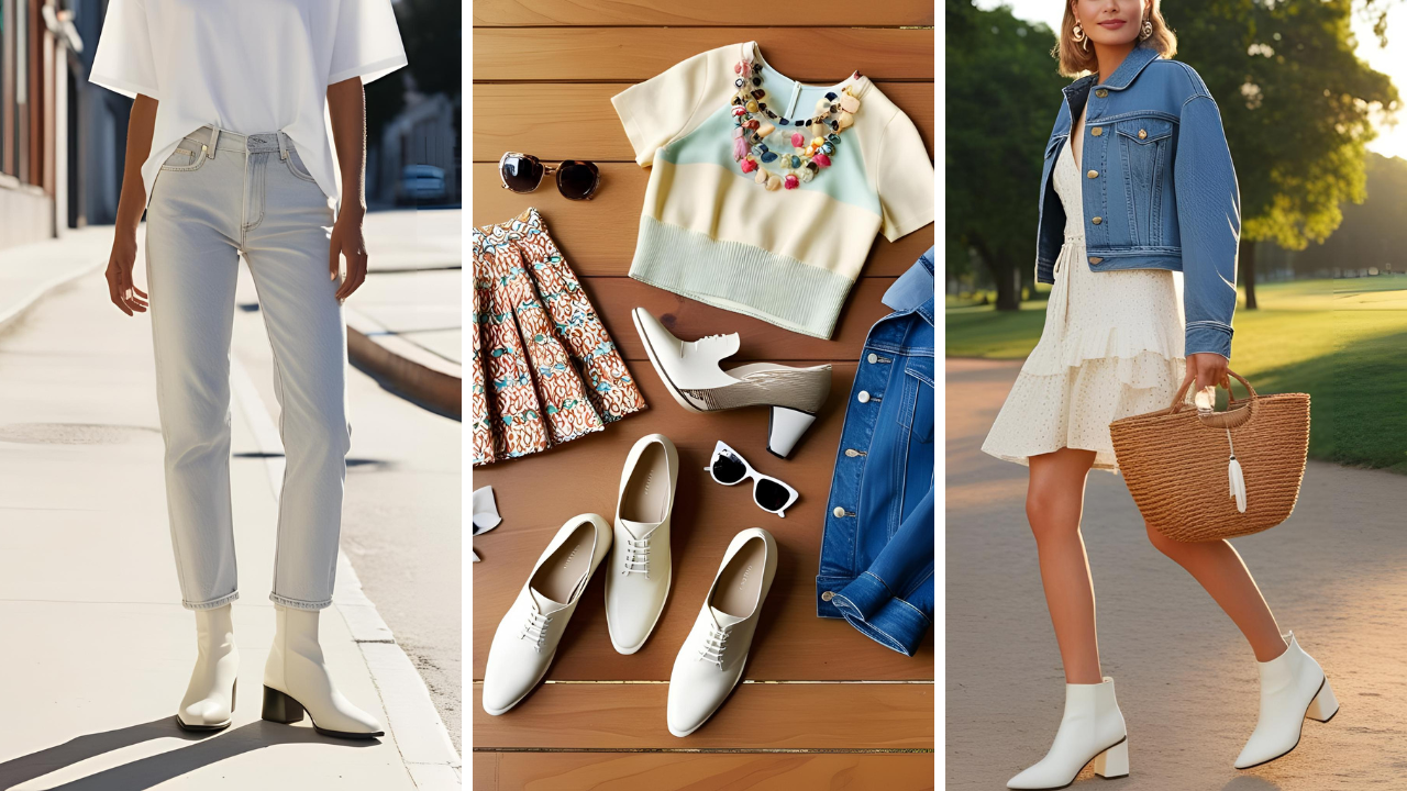 outfit ideas with off white shoes