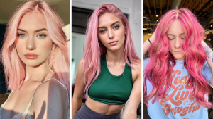 pink hair outfit ideas