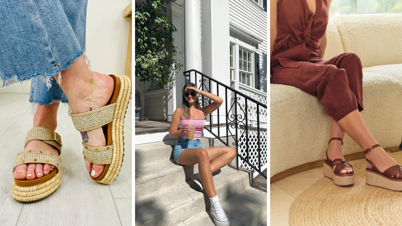 platform shoes outfit ideas
