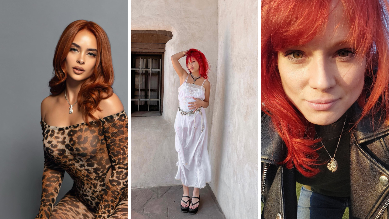 red hair outfit ideas