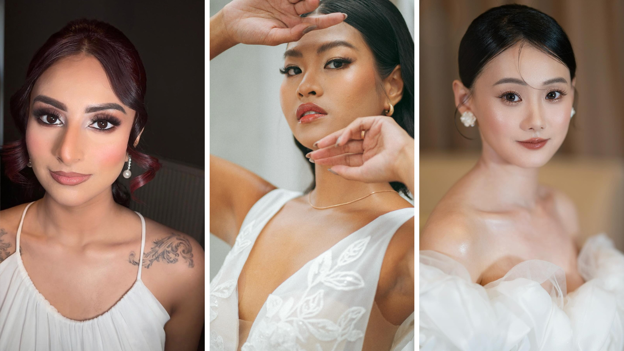 white outfit makeup ideas