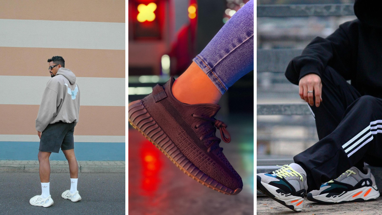yezzy shoes outfit ideas