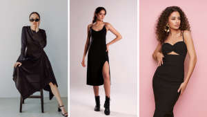 black dress outfit ideas