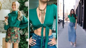 green top outfit ideas